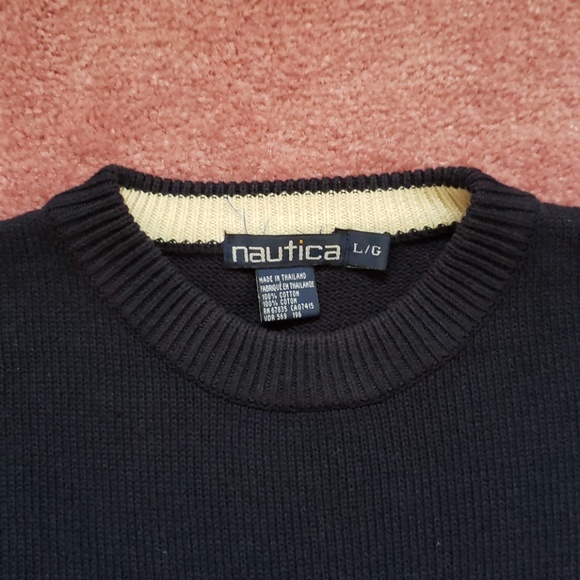 VTG Nautica Embroidered American Yachting Sweater - Picture 3 of 7